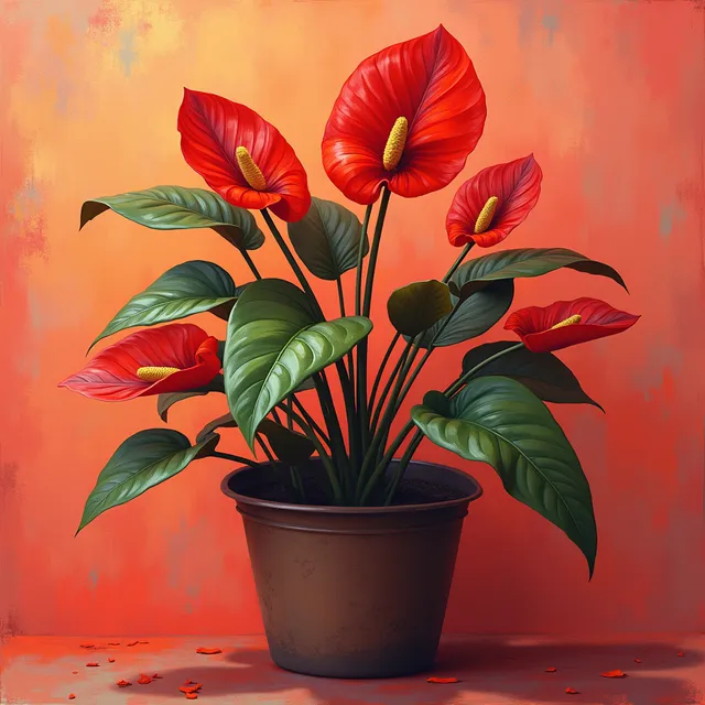 thumbnail for publication: New Florida Foliage Plant Cultivar: 'Red Hot' Anthurium